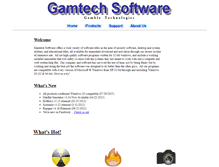 Tablet Screenshot of gamtech.com